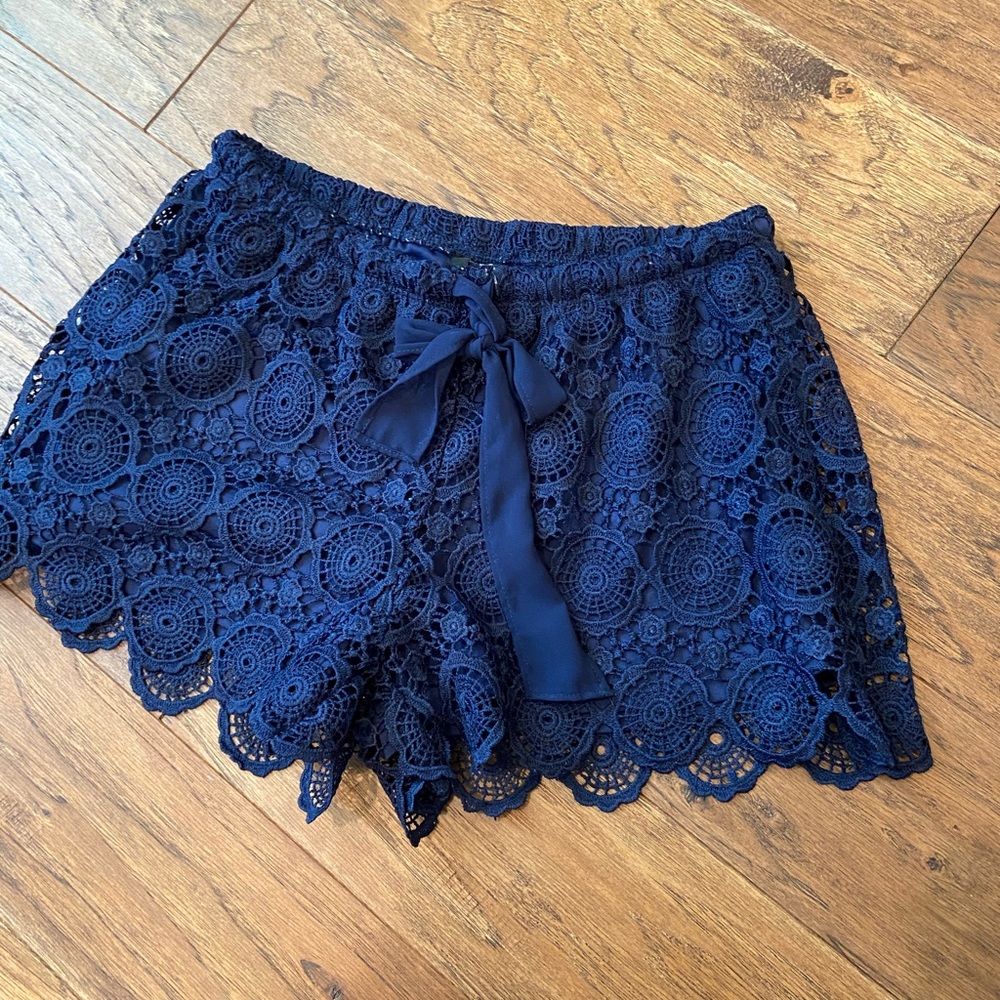 Crochet shorts